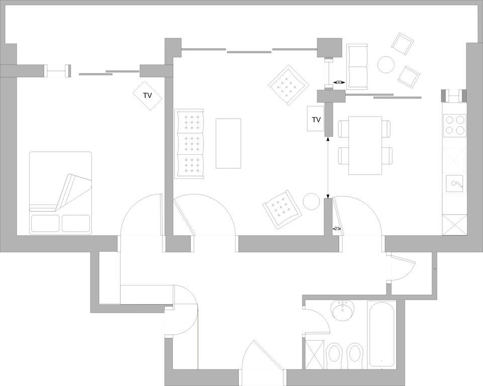 Apartment Deligradska Beograd Eksteriør billede